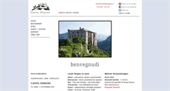 Desktop Screenshot of castelpergine.it